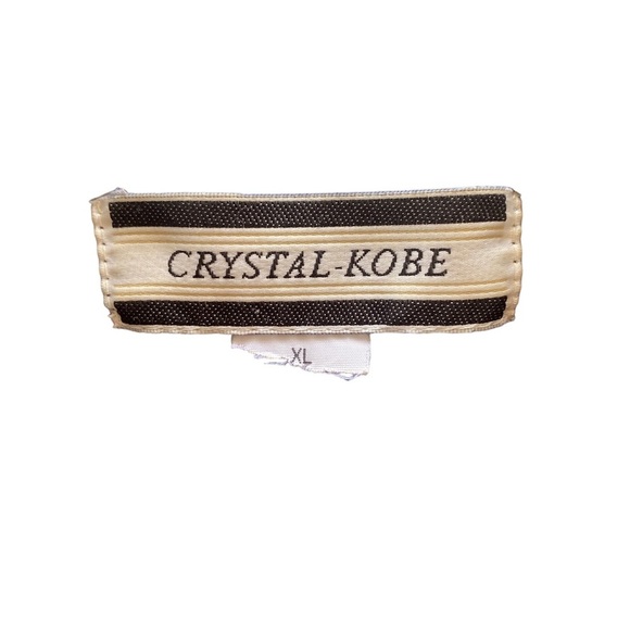 Crystal Kobe brown long sleeve button down sweater cardigan women’s size XL - Picture 8 of 8